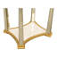 Scotts Square End Table - Light Champagne