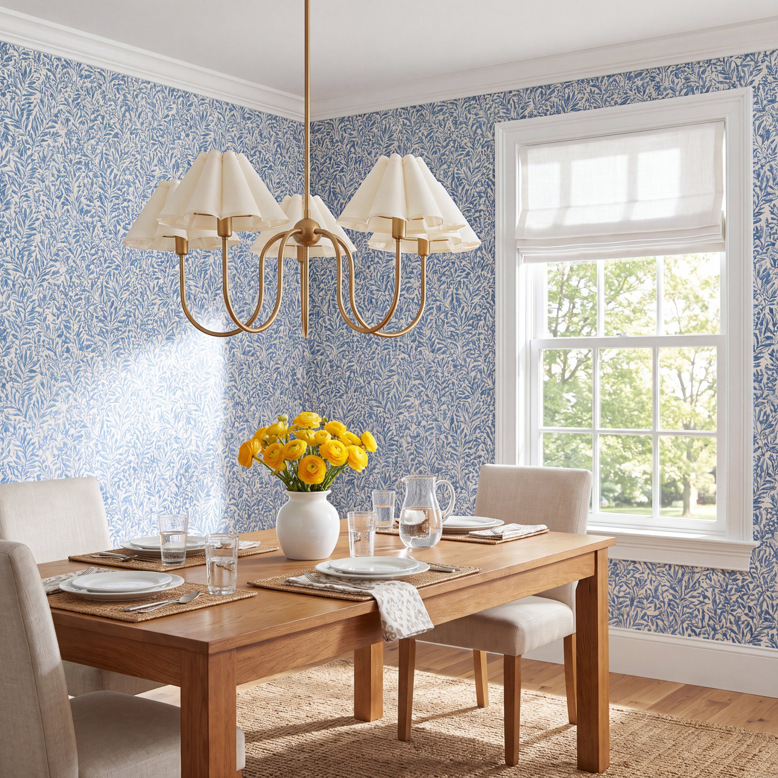 Rosemary 5-Light Chandelier, Gold