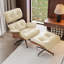 Faux Leather Chaise Lounge-921940842