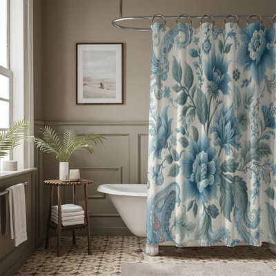Rideau de douche standard 1 pièce Dreamy Blossoms
