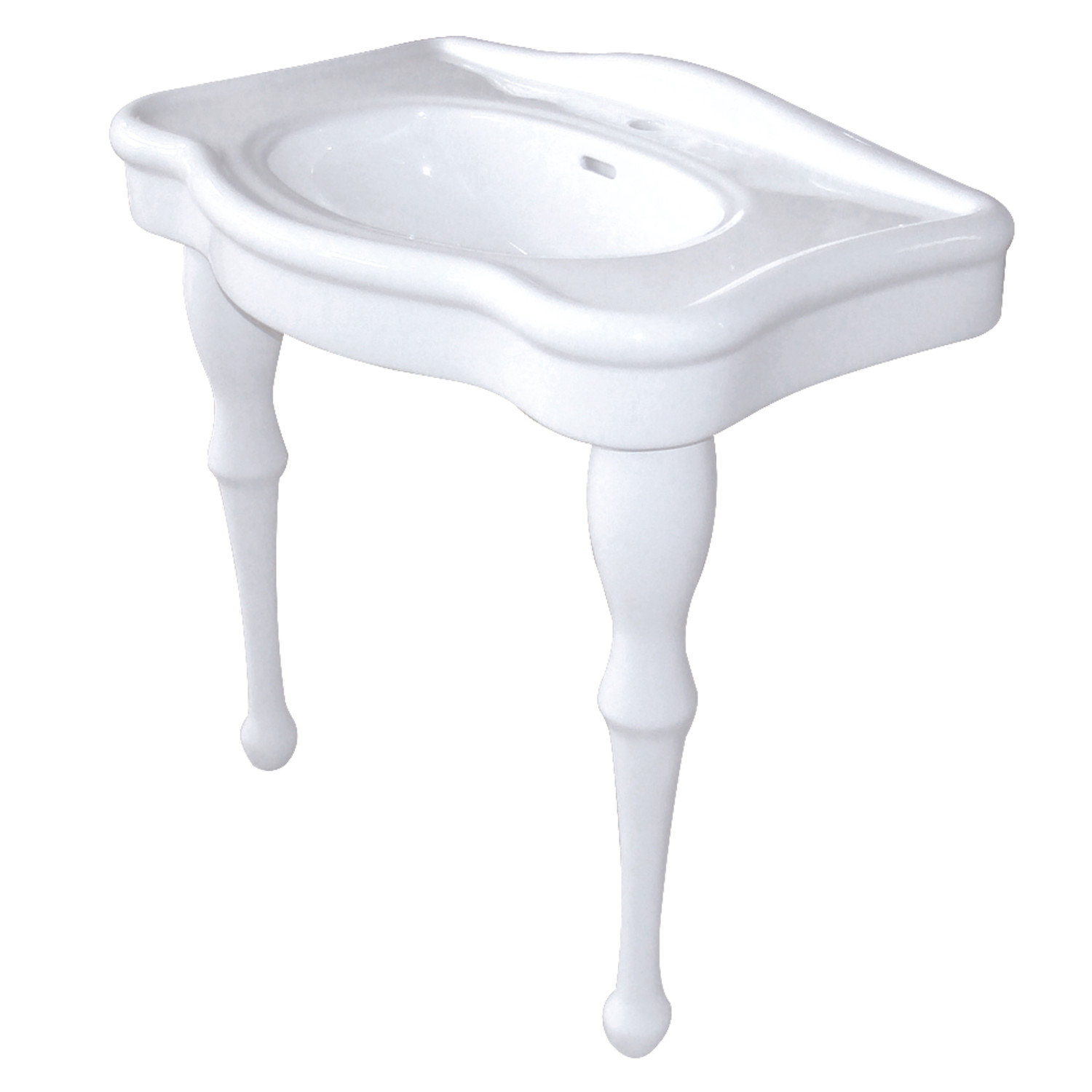Kingston Brass Imperial 32-Inch Console Sink, Single Hole