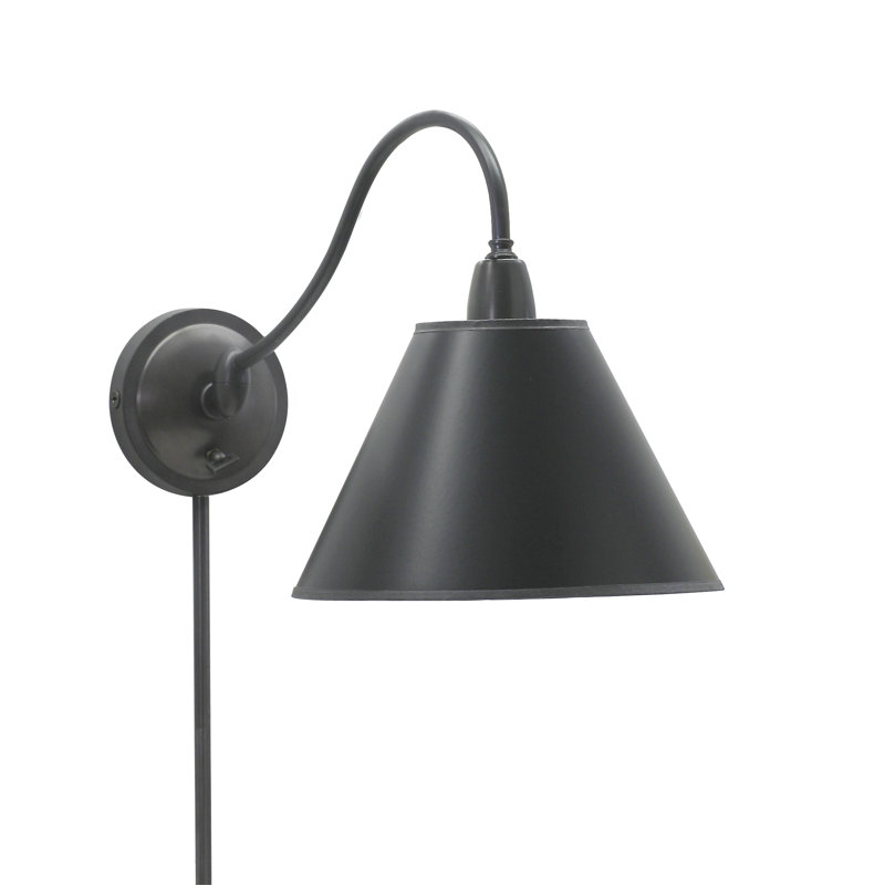 Lampe avec bras pivotant Lisbeth, Bronze huilé