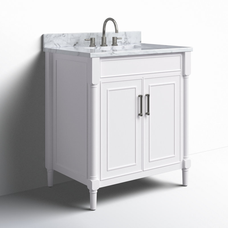 Bristol 31'' W Single Vanity, White
