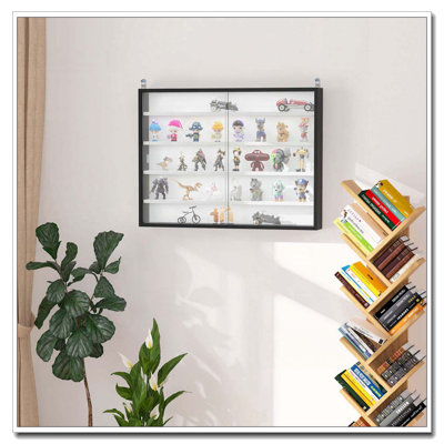 Vitrine à 5 niveaux avec tablettes réglables