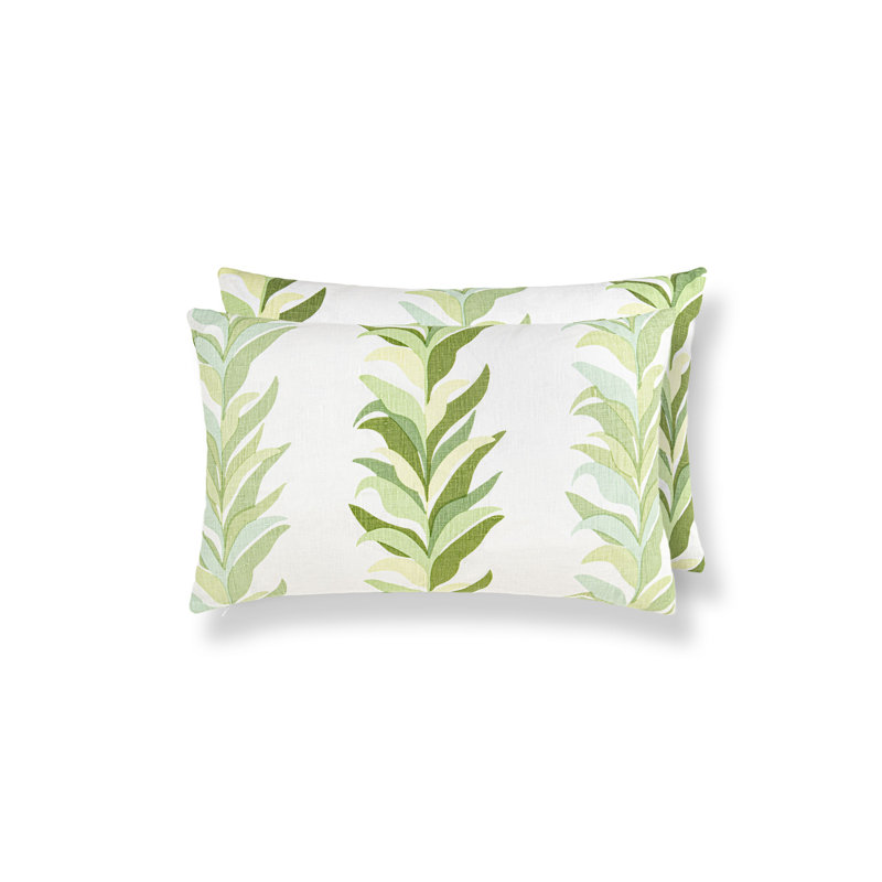Pillow Cover & Insert, Leaf, Rectangle 14"H x 22"W