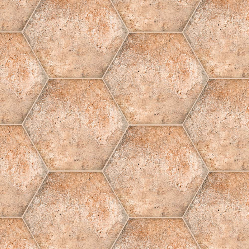 Odyssey Hexagon Coto 8x9 Hexagon Porcelain Wall and Floor Tile