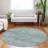Machine Washable Indoor/Outdoor Xhevrie Blue Rug-290156667