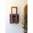 Vertical Wooden Wall Towel Rack for Bathroom Storage 28" H by 