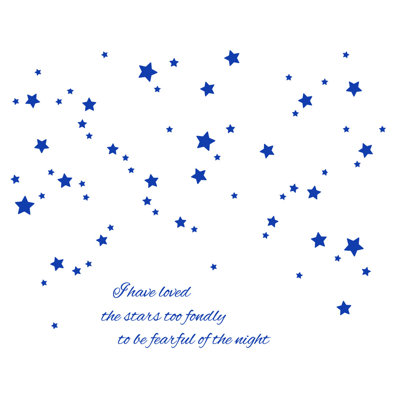 Abstract Non-Wall Damaging Wall Decal