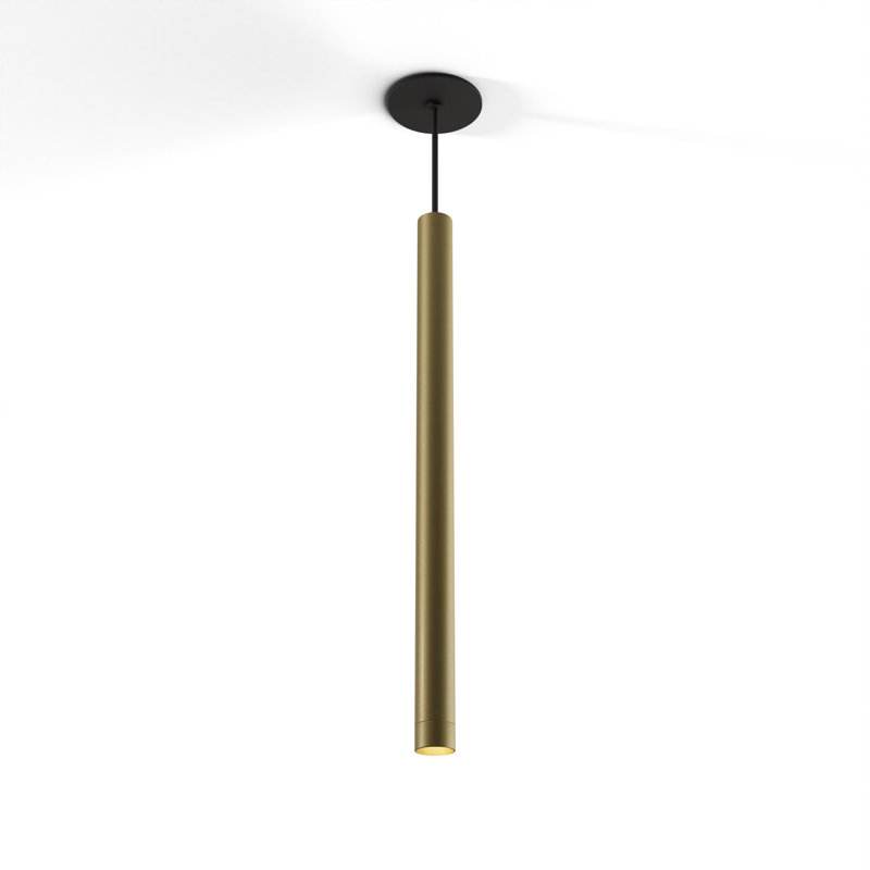 Luminaire suspendu Combi, Laiton, 24"