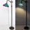 Ensemble de lampes sur pied arquées 67 po Longford