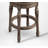 Wes Swivel Upholstered Counter Stool with Solid Wood Frame