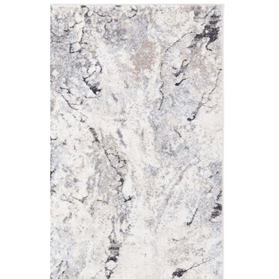 Lekesia Opal Performance Abstract Rug
