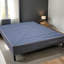 Sommier simple noir et gris avec sommier tapissier robuste, peut être utilisé avec ou sans pieds, temps d'assemblage rapide, s'adapte à toutes les dimensions standard, poids de 1000 lb - capacité de charge,-273957967-273957968