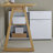 Hermie 55.12'' W L-Shaped Writing Desk with Cabinet