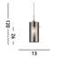 Basil 1 - Light Cylinder Pendant-1808031228