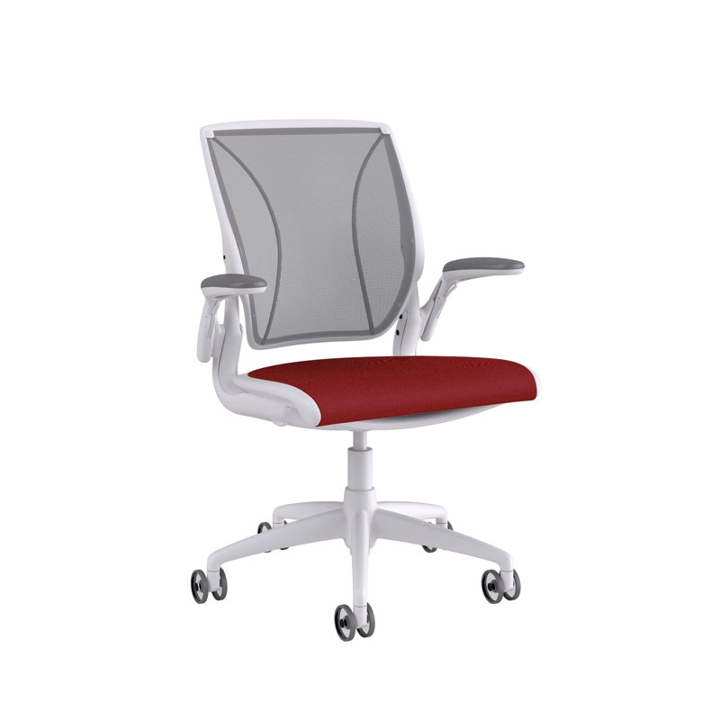 Diffrient World Wool Task Chair, Corde/Medium Gray, Catena/Caraway, White