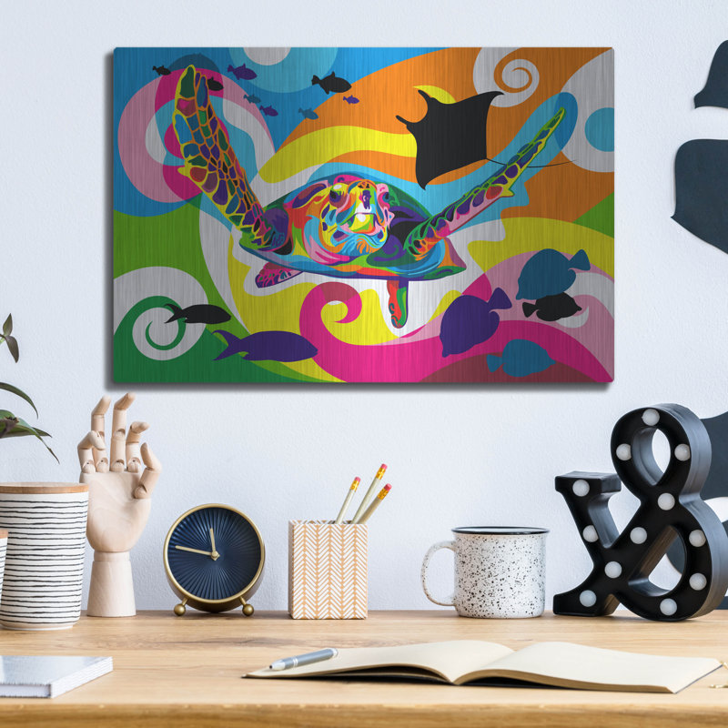 «Underwater» par Bob Weer, H 12 po x l 16 po