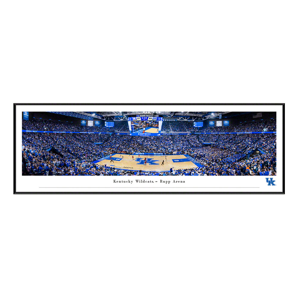 NCAA Kentucky Wildcats Basketball Panoramic Print Blakeway Worldwide Panoramas, Inc 