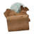 Arelli Novelty Glass Vase with Wood Stand-855112787