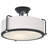 Dabira Fabric Semi Flush Mount-1153040615