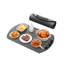 Tapis chauffant électrique en silicone, réchauffeur de buffet à roulettes avec contrôle de la température-138445963