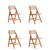 Bromleigh Solid Wood Folding Side Chair