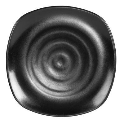 Assiette plate en mélamine 11 po minerai