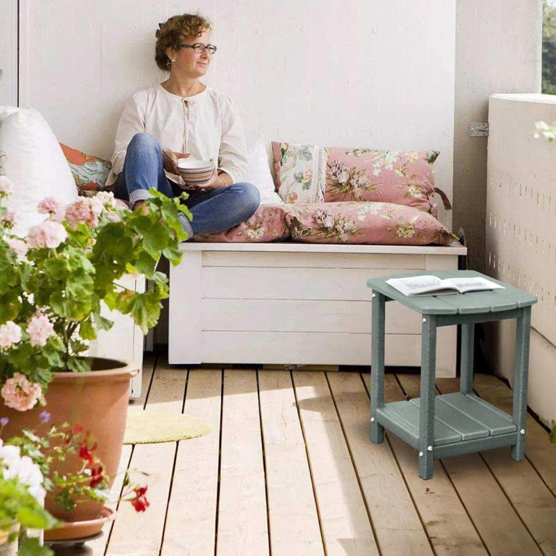 Table de bout Adirondack Square, Gris