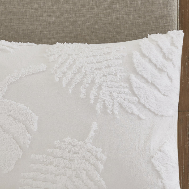 Housse de couette en coton chenille 3 pièces pour très grand lit / très grand lit