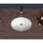 16.5"X13.4"  Ceramic Oval Undermount Bathroom Sink With Overflow
