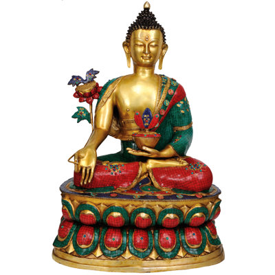 Grand Bouddha de la médecine de la meilleure taille que l'argent peut acheter (divinité bouddhiste tibétaine)