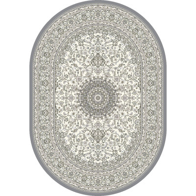 Tapis crème/gris Attell