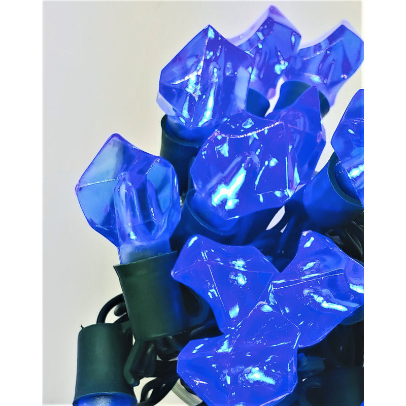 Guirlande lumineuse, Bleu