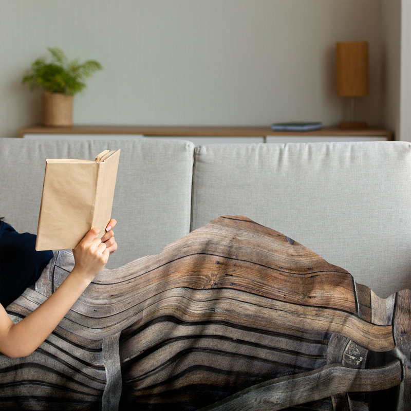 Hand Woven Throw Blanket, 70" x 90"