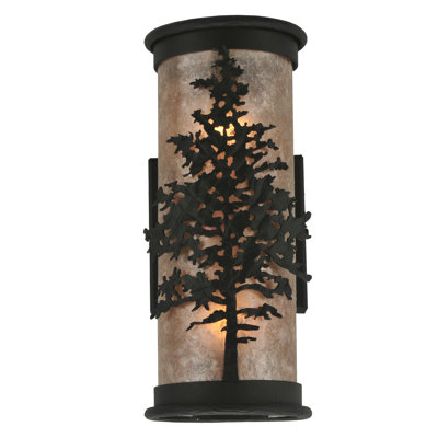Rustic Lodge 2 - Light Flush Mounted Sconce