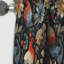 Motif de coq rouge Country Charm - rideau occultant marbre marbre abstrait - 1 panneaux-107555656
