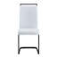 Ensemble de salle à manger à plateau en verre brun: grande table rectangulaire, structure en métal noir, chaises en cuir synthétique doux - confort moderne pour les repas