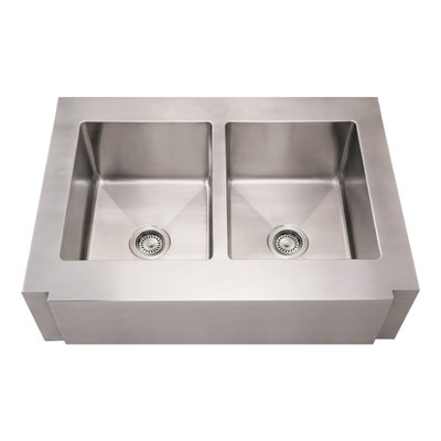 36" L x 26.25" W Undermount Kitchen Sink