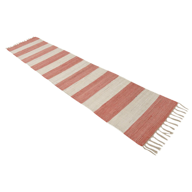 Clerestory Cotton Striped Indoor Rug, Runner 2'2" x 8'