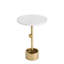 Myles Accent Table (Natural Brass)-1944671449