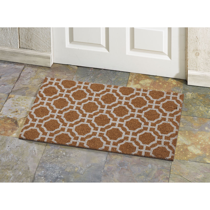 Fretwork Doormat 18x30
