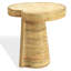 Grande table d'appoint en rotin Nile
