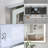 Keivha Aluminum Rectangle Mirror with Shelves
