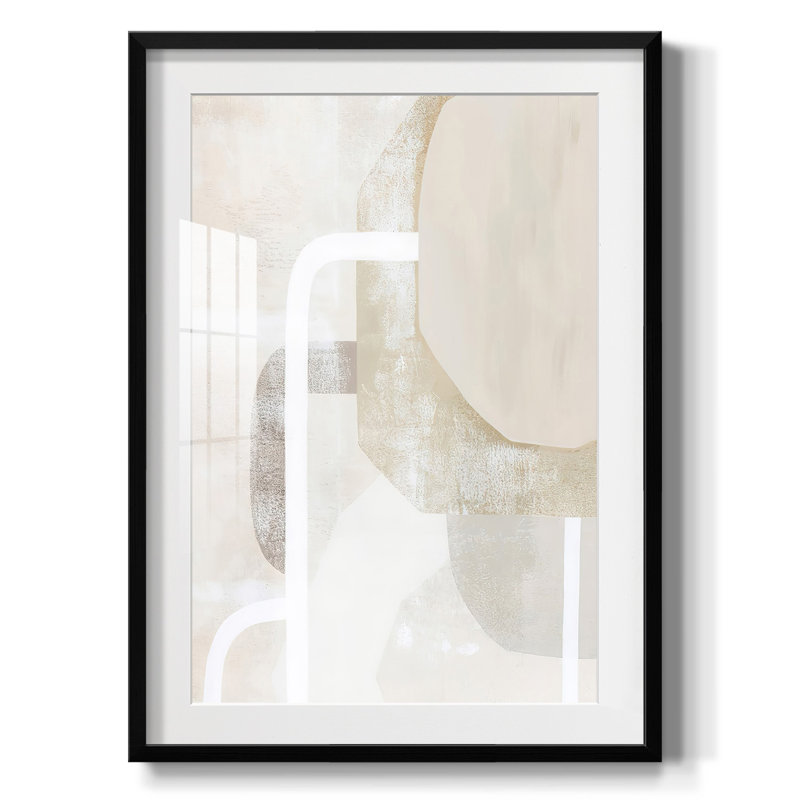 Quiet Affection II -Framed Print, 25.5" H x 17.5" W, Black