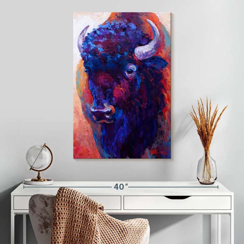 Brampt Thunderhorse, 30" H x 20" W