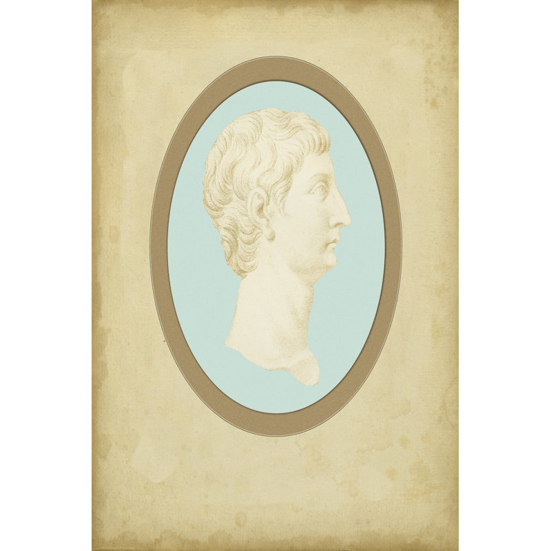 Spa Cameo I by F. Bartolozzi - Wrapped Canvas Art Prints, 46cm H x 30cm W x 3.8cm D