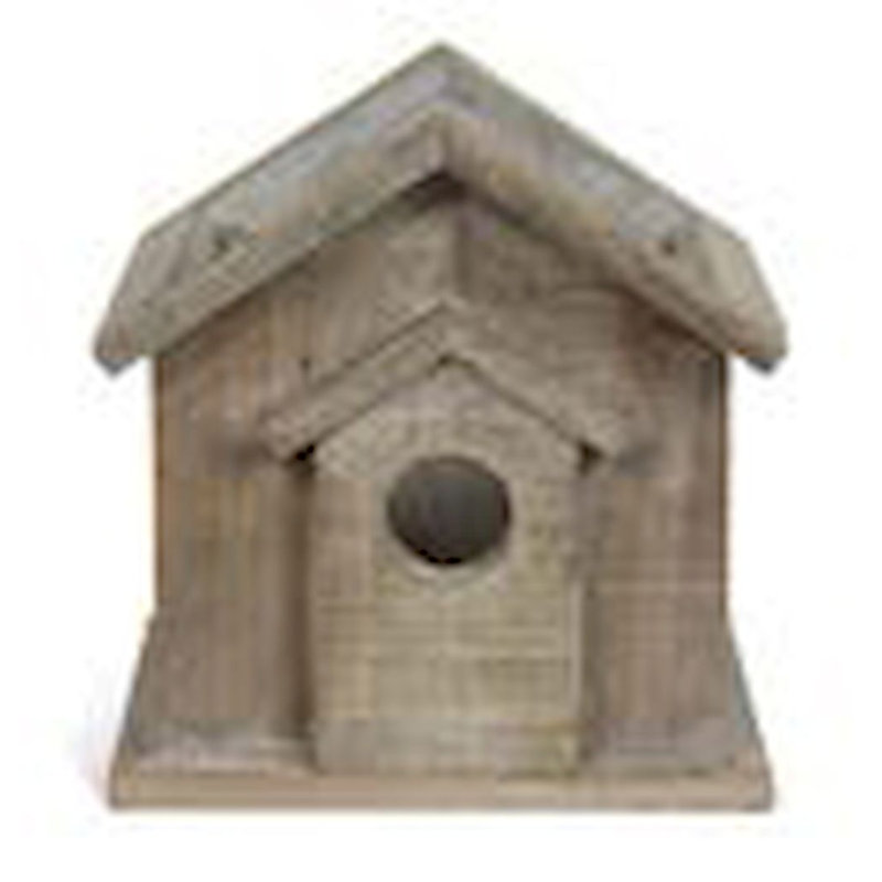 Pot de fleurs en bois pour jardin rustique Vilma