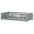 Floor Platform Bed With Built-In Book Storage Rack-1374057396