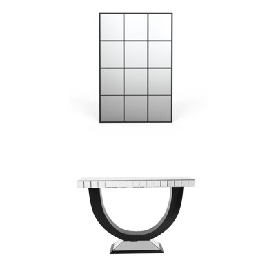 Ensemble de miroir console